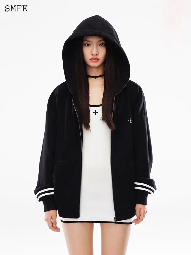 Plant Parent Hoodie - SMFK-Cardigan com capuz feminino, capuz Night