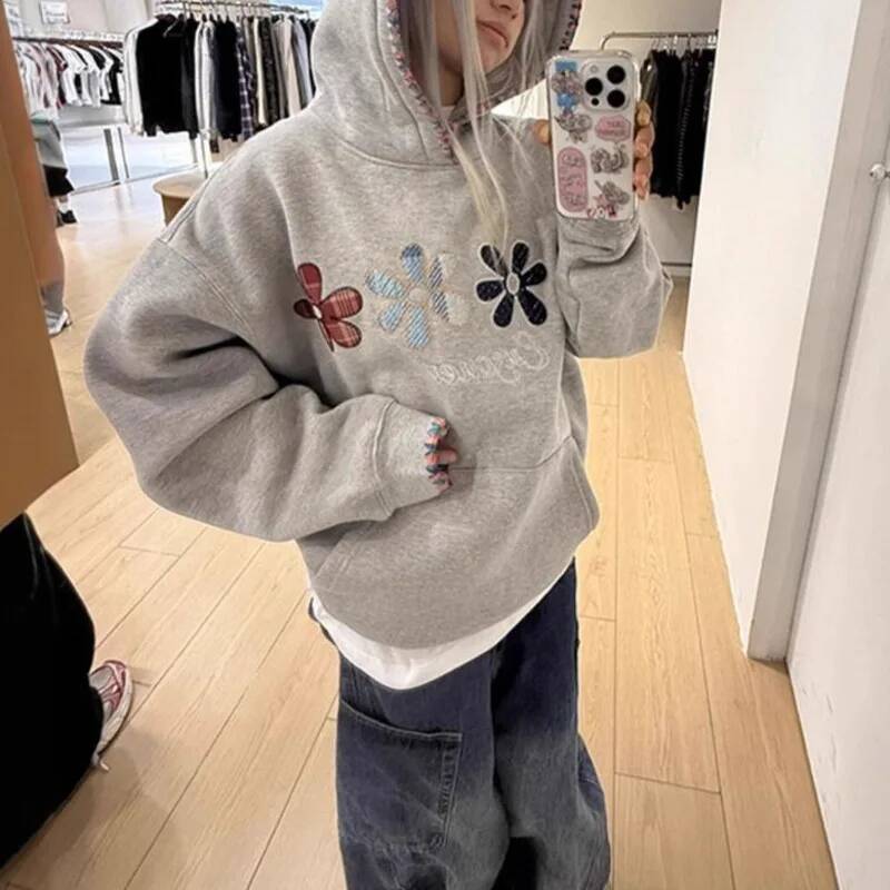 Plant Parent Hoodie - Moletom Feminino com Capuz e Bordado