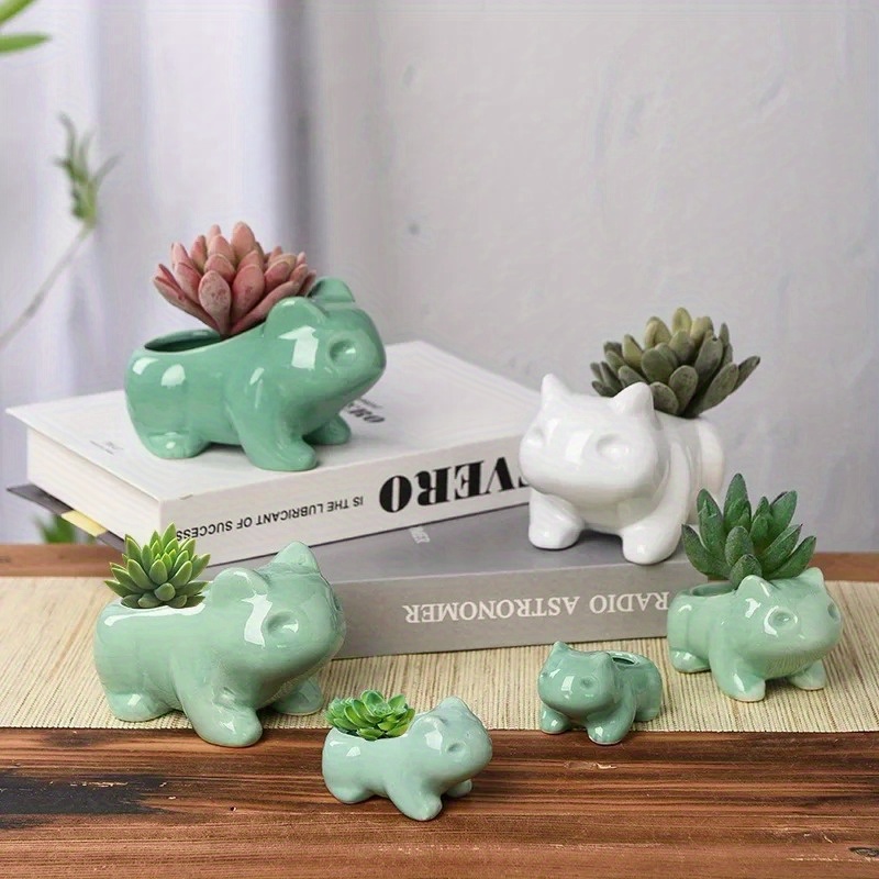 Snake Plant Ceramic - Criativo cerâmica mini vaso de flores
