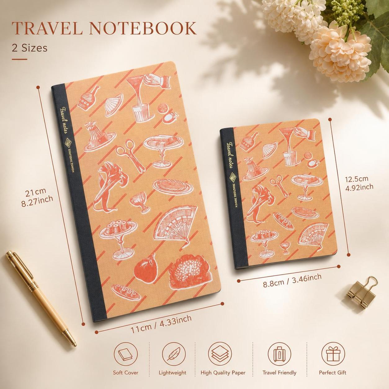 Caderno de viagem retrô, color - Planned Parenthood avaliação e preço