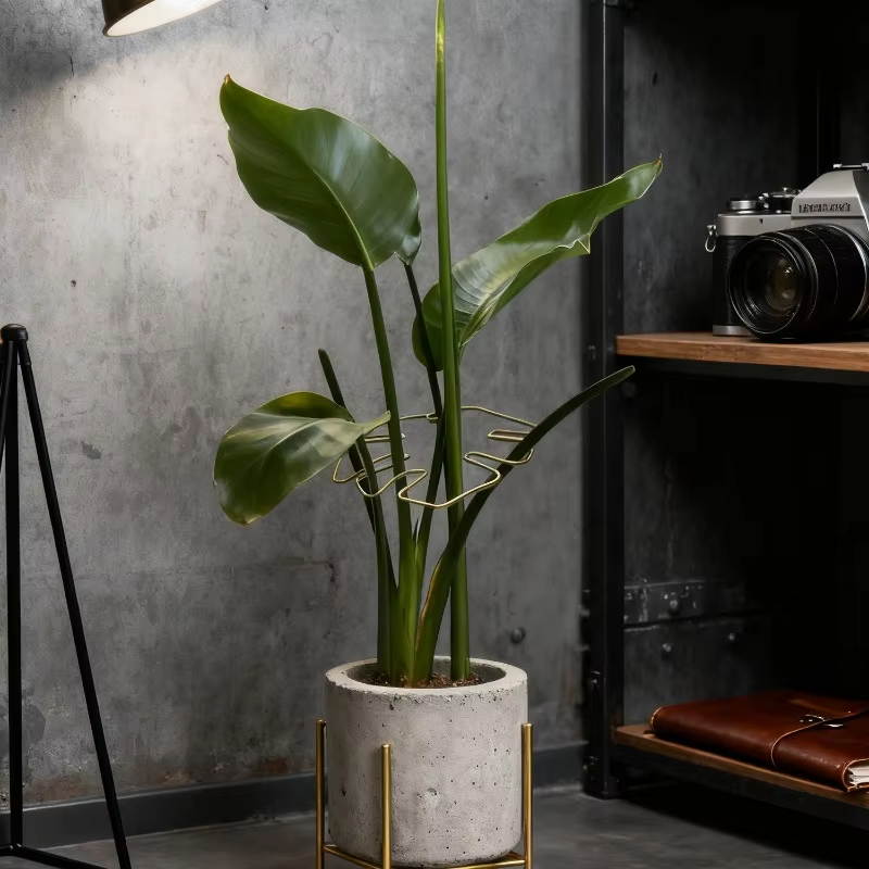 10/1 peça Suporte Metálico Aju - Variegated Monstera Node avaliação e preço