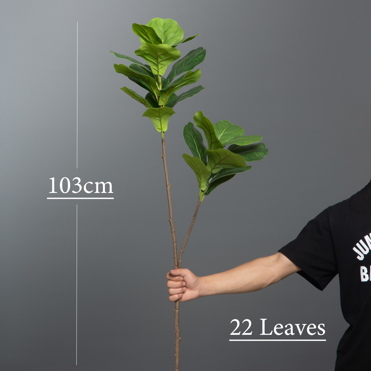 Ramo de árvore artificial ficu - Rubber Plant Ficus avaliação e preço