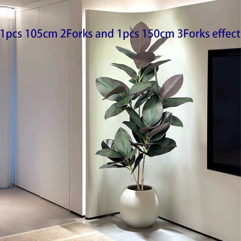 Árvore Ficus Artificial de 70- - Rubber Plant Ficus avaliação e preço