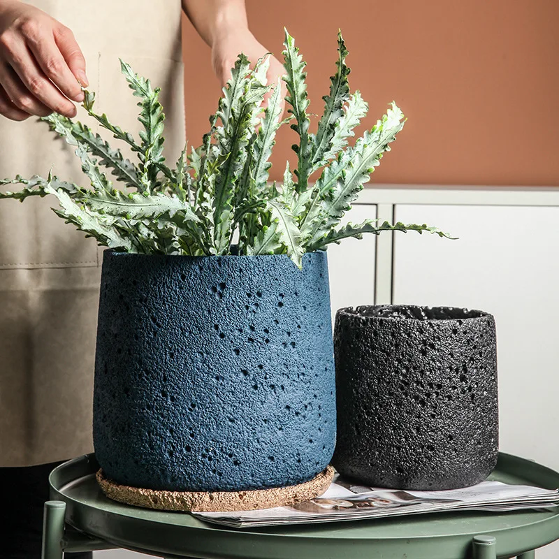 Nordic cimento vaso de flores  - Snake Plant Ceramic avaliação e preço