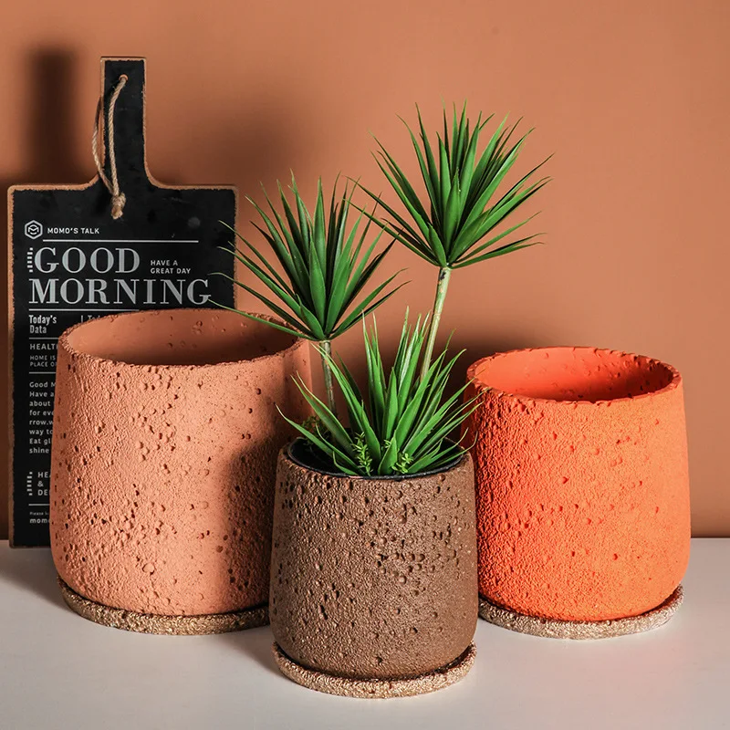 Nordic cimento vaso de flores  - Snake Plant Ceramic avaliação e preço