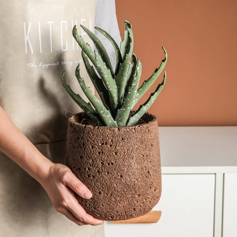 Nordic cimento vaso de flores  - Snake Plant Ceramic avaliação e preço
