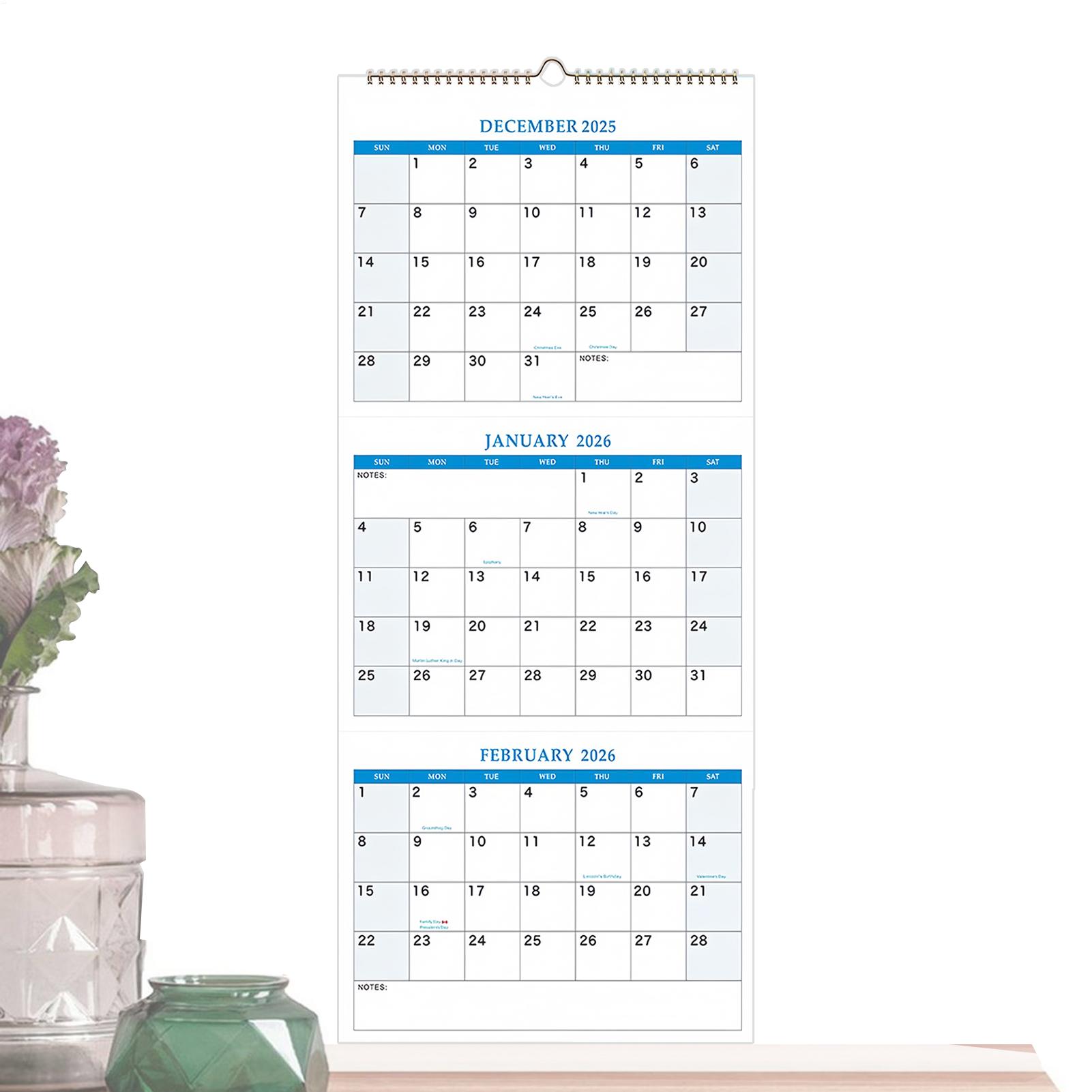 Calendário de Parede Grande 20 - Planned Parenthood avaliação e preço