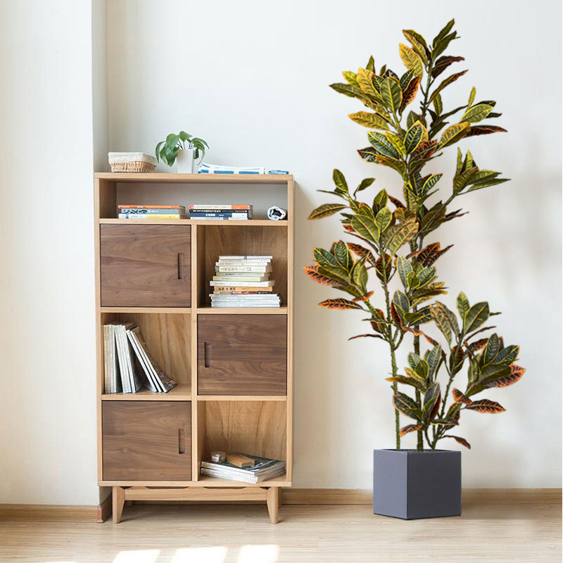 120cm grande falso ficus árvor - Rubber Plant Ficus avaliação e preço