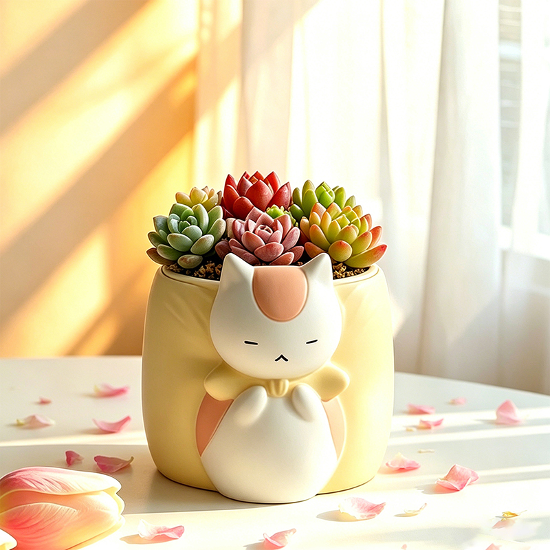 Vaso de Resina para Suculentas - Snake Plant Ceramic avaliação e preço
