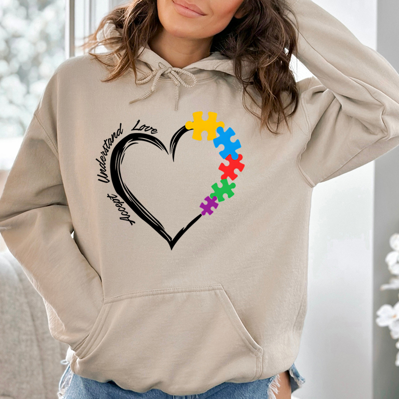 Autismo coração aceitar entend - Plant Parent Hoodie avaliação e preço