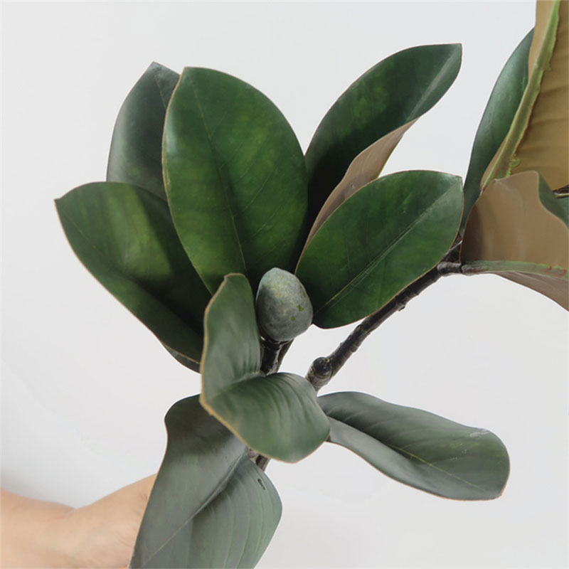 82cm grandes plantas artificia - Rubber Plant Ficus avaliação e preço
